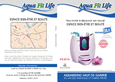 Dépliant Aqua Fit Life